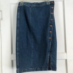 Denim Madewell Skirt